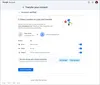 학교 계정의 Drive, Gmail, Google 포토를 개인 계정으로 옮기는 Google Takeout Transfer 공식 화면