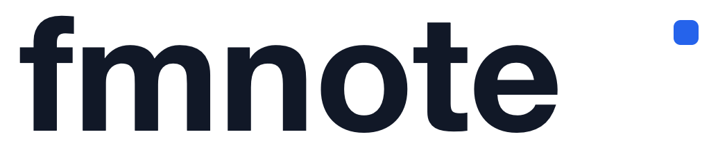 FMNOTE 로고